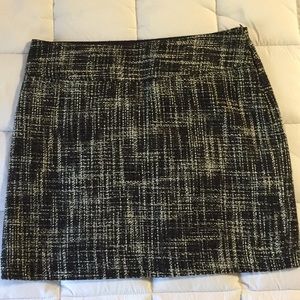 Black tweed The Limited skirt
